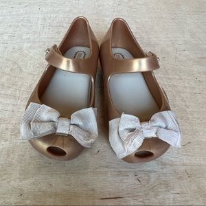 Mini Melissa Ultragirl Mary Jane Bow Jelly Shoes